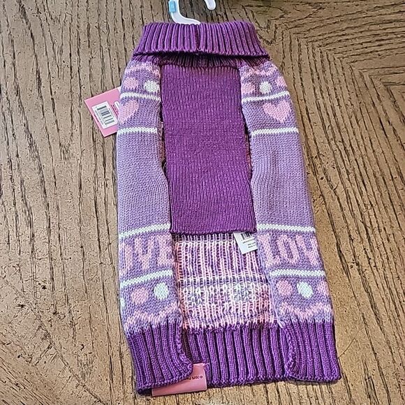 Valentine's Day dog sweater size S NWT  Peanuts - Picture 5 of 7